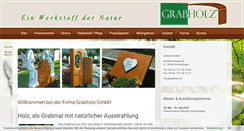 Desktop Screenshot of grabholz.de